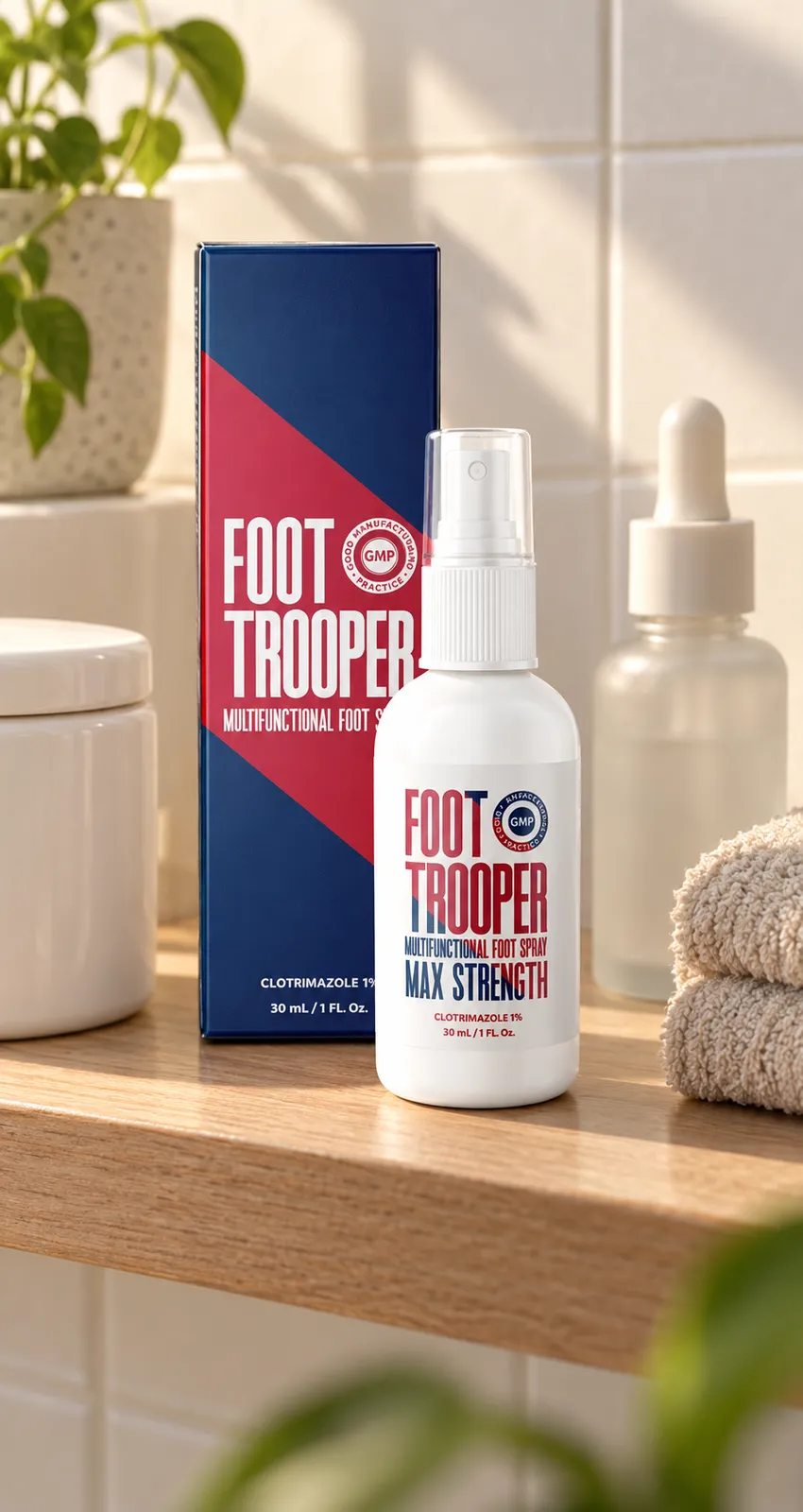 Foot Trooper — le produit au quotidien