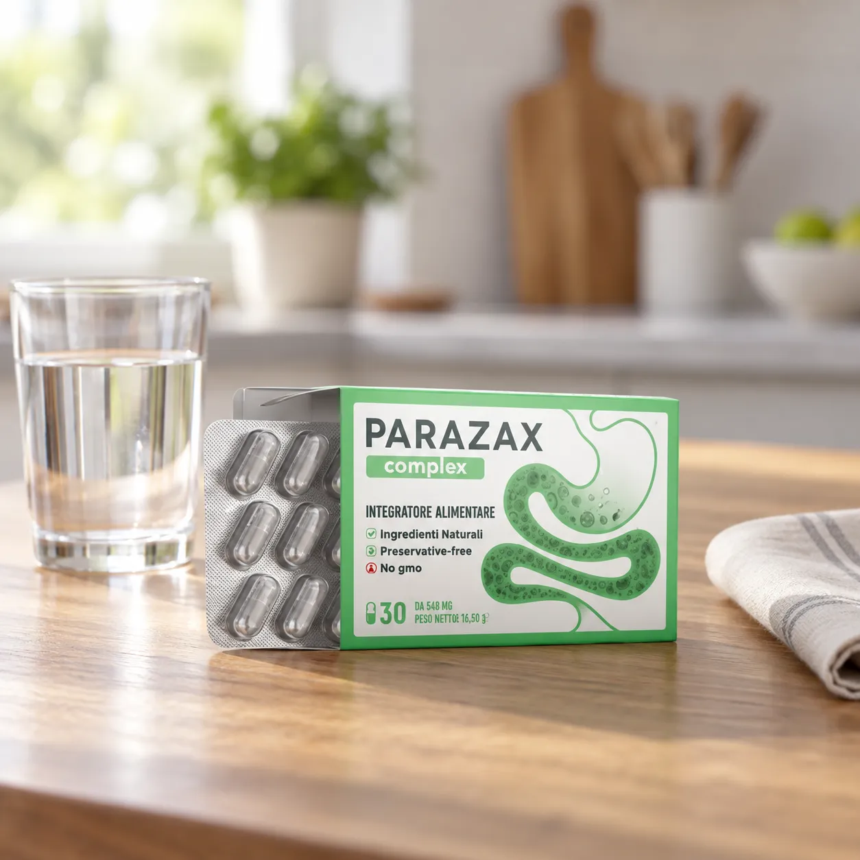 Parazax Complex — le produit au quotidien