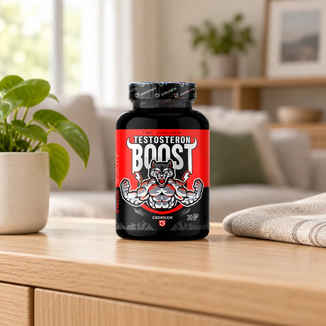 Testosteron Boost — le produit au quotidien