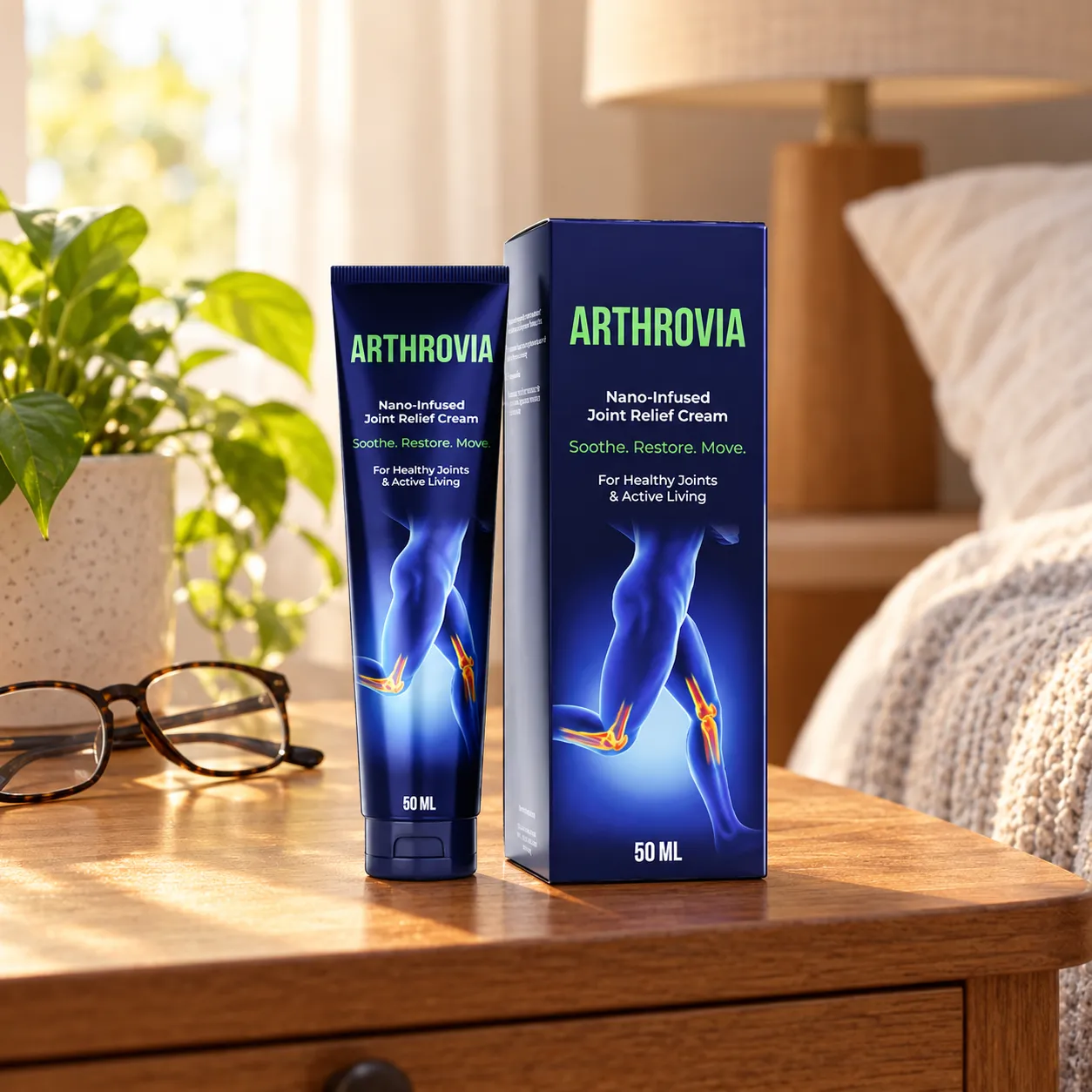 Arthrovia — le produit au quotidien