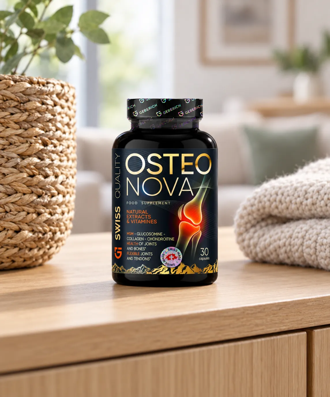 OsteoNova — le produit au quotidien