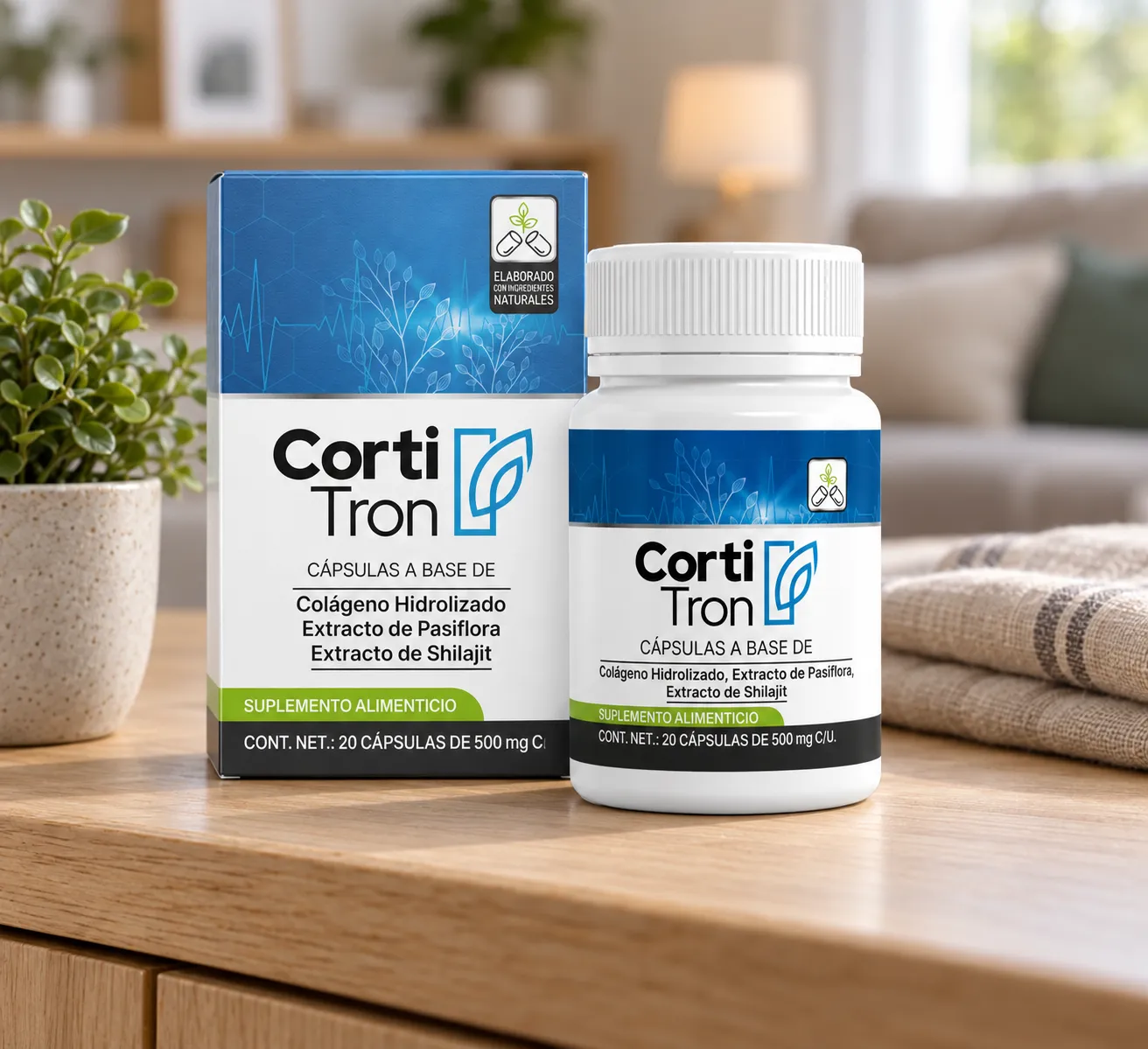 Cortitron — le produit au quotidien