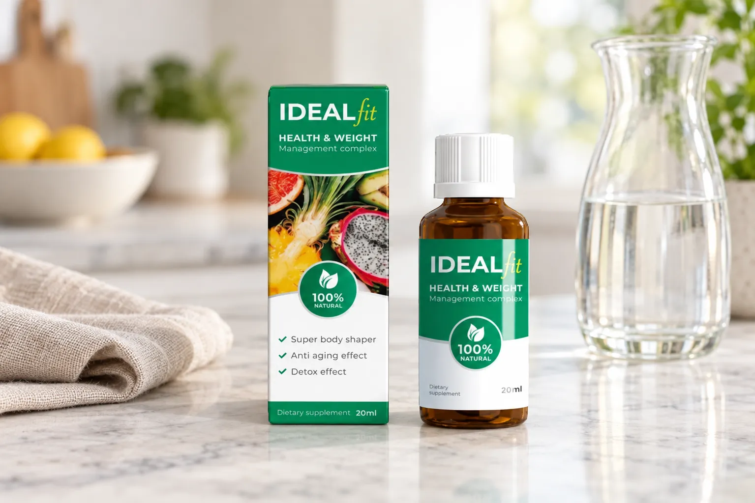 IdealFit — le produit au quotidien